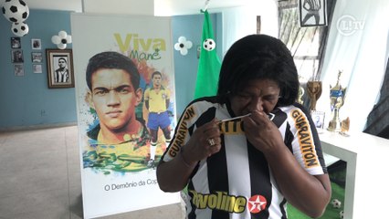 Filha de Garrincha faz apelo por ajuda para manter viva a memória do pai