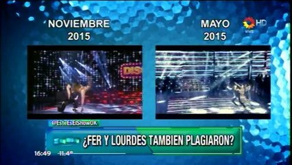 ¿Hubo plagio en la performance de Lourdes Sanchez y Fer Dente?