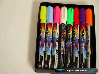 Liquid Chalk Markers