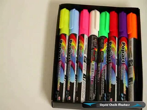 Liquid Chalk Markers