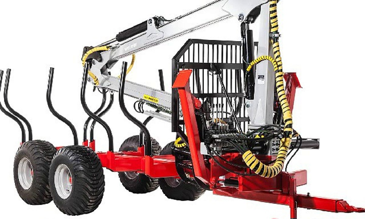 forstanhänger mit kran kaufen