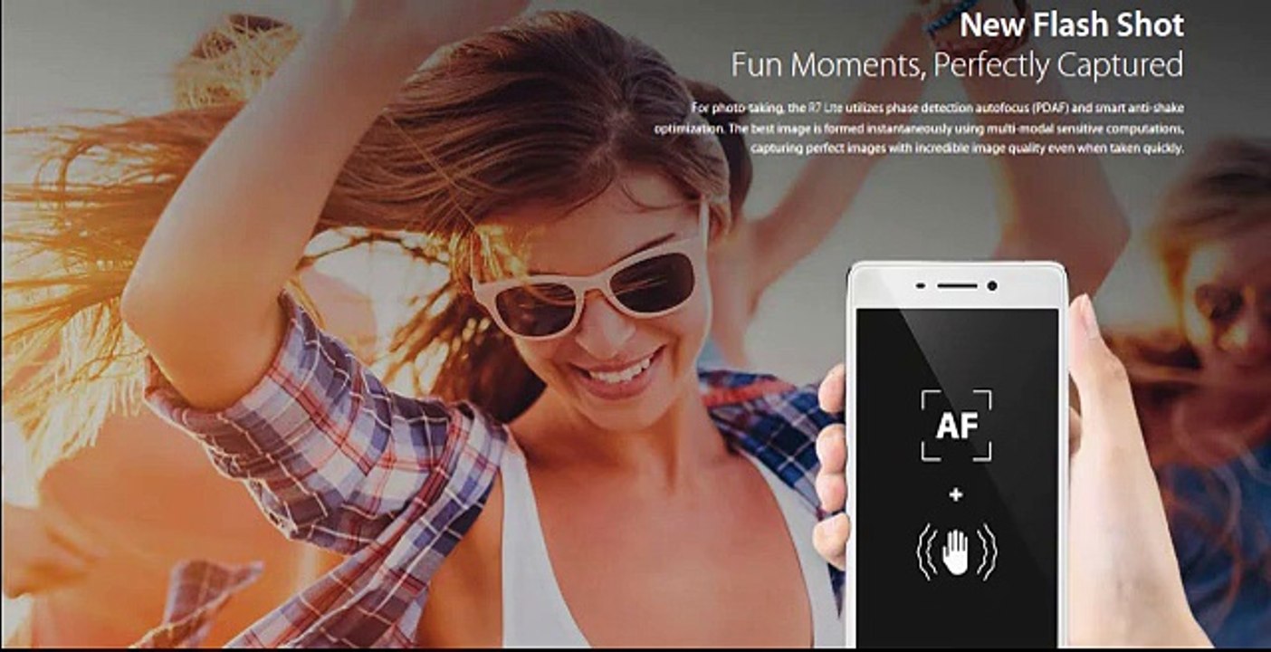 OPPO R7 LITE STYLE IN A FLASH