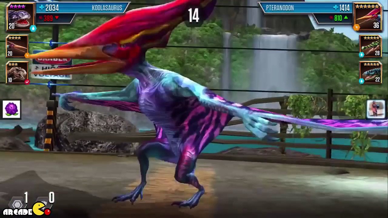 HYBIRD KOOLASAURUS Vs MAX LEVEL T.REX - Jurassi...