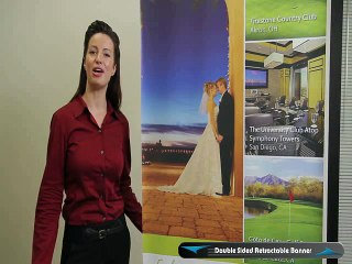 Double Sided Retractable Banner Stand