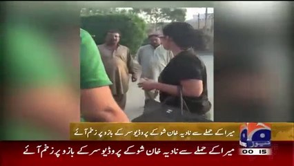 Biggest Fight Exclusive Video of Meera and Nadia Khan Morning Show