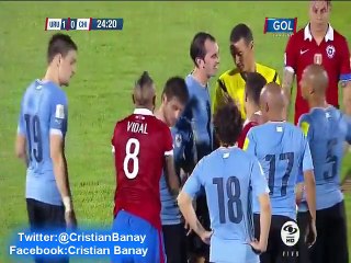 Uruguay 3 Chile 0 (Relato Andres Cuello Nuñez) Eliminatorias