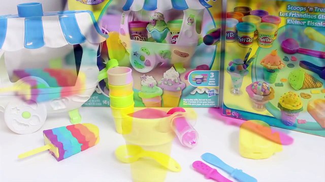 Play Doh Ice Cream Playdough Popsicles Play Doh Scoops n Treats Hasbro Toys Playset