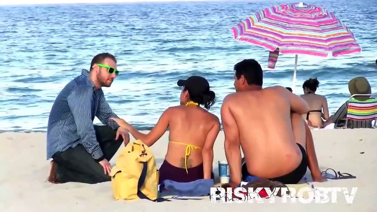Want To Have Sex On the Beach? Public Prank Funny Videos 2014
