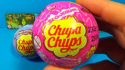 6 Chupa Chups surprise eggs MONSTER HIGH Disney PRINCESS Maya The Bee My Little PONY mymil