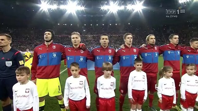 Polska - Czechy 3-1 (1 połowa) 17.11.2015