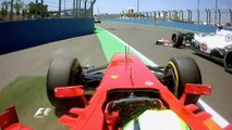 Massa and Kobayashi Collided in Valencia 2012