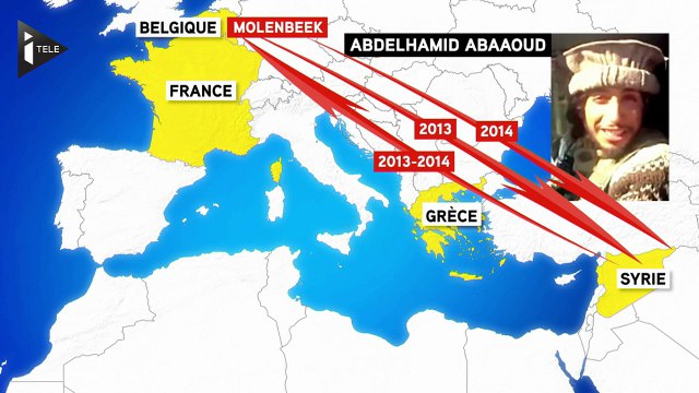 Abdelhamid Abaaoud, de Molenbeek à sa mort lors de l'assaut à Saint-Denis