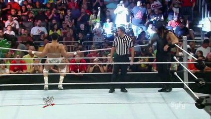 W.W.E -LUCHA COMPLETA- Roman Reigns vs Alberto Del Rio -WRESTLE MANIA