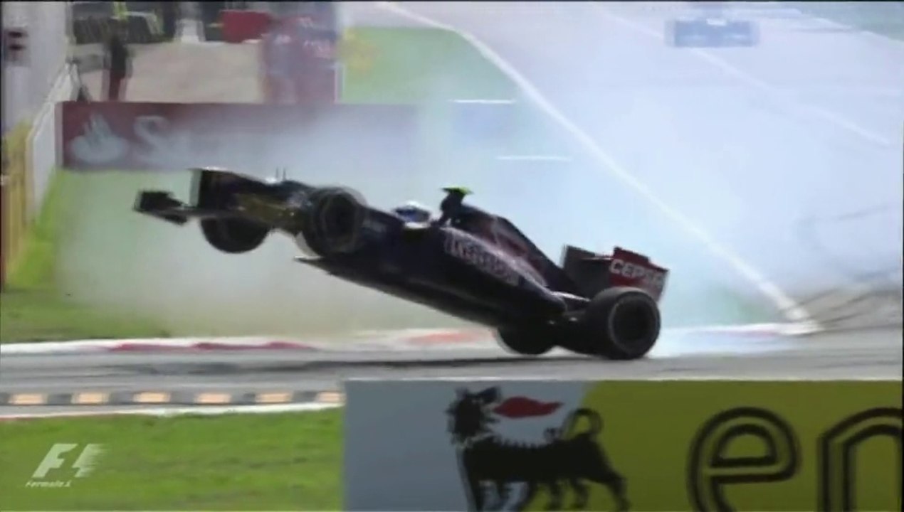 Vergne Spun Out in Italy 2012