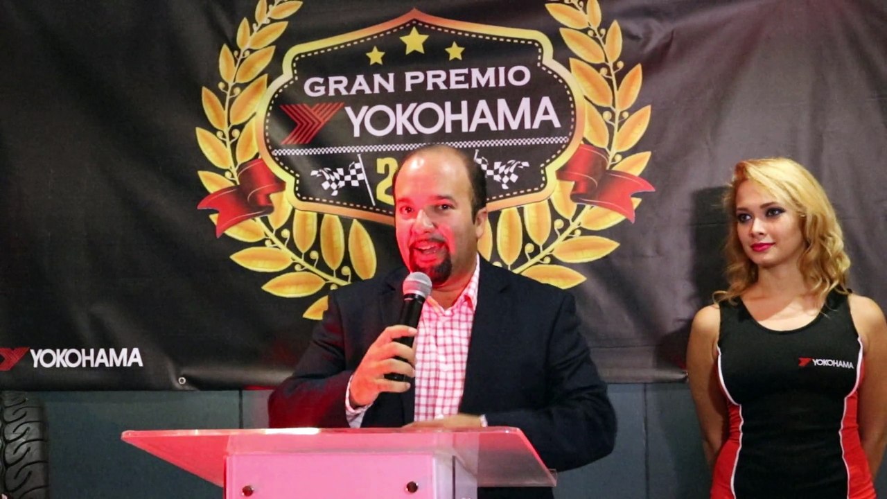 Diego Almonte durante la rueda de prensa del Gran Premio Yokohama