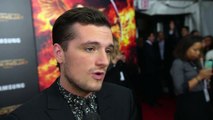 The Hunger Games Mockingjay Part 2 New York Premiere Interview - Josh Hutcherson