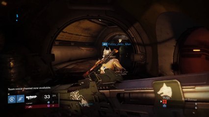 Destiny Crucible - Instant Pulse Rifle Kill (Stealth Lag?)