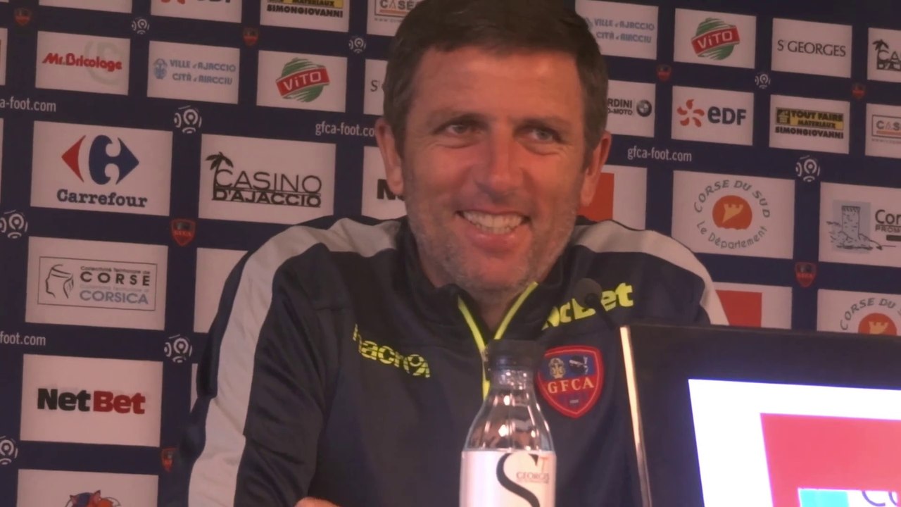 Avant SC Bastia - Gazélec : la conférence de presse de Thierry Laurey