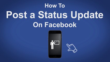 How To Post a Status Update On Facebook - Facebook Tip #18