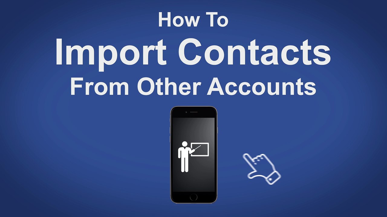 How To Import contacts On Facebook - Facebook Tip #16