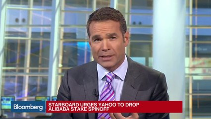 Yahoo Urged By Starboard to Drop Alibaba Stake Spinoff