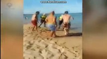 Un policía local de Algeciras dispara con una pistola “taser” a un bañista en Algeciras