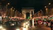 Christmas lights turned on at the Champs-Elysées