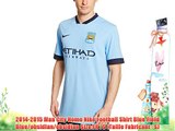 2014-2015 Man City Home Nike Football Shirt Blue Field Blue/obsidian/obsidian Size:FR : S (Taille