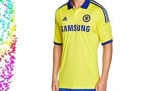 Adidas Men's Chelsea FC Away Jersey Yellow Bright Yellow/Chelsea Blue Size:L