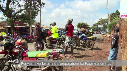 Kenya readies for November 25-27 visit by Pope Francis