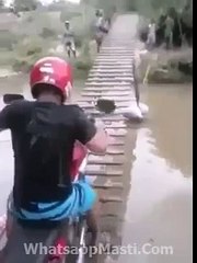 Funny Video   Amazing Bike Crash Stunt-0ybEU1qMA14