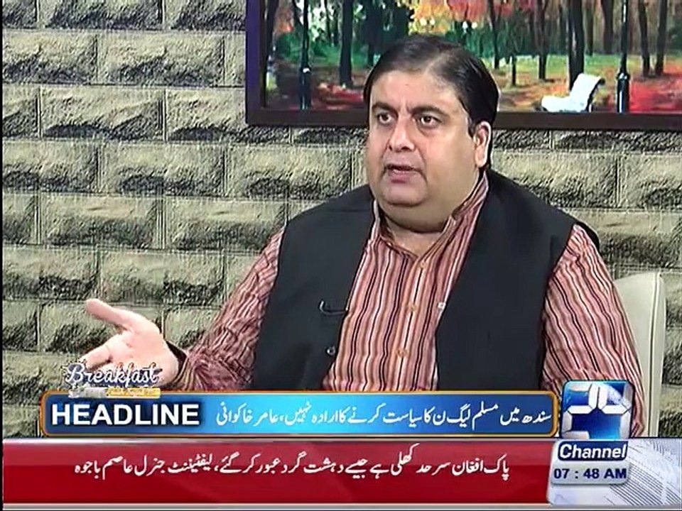 PML-N is not interested in Sindh politics: Amir Khakwani