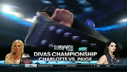 Paige Backstage Segment