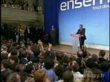 Discours de Nicolas Sarkozy le 6 Mai
