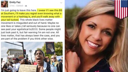 Georgia student criticizes Mizzou protests, gets fired from her job