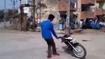 AMAZING BOY BIKE ROUNDER VERY DANGERIOUS