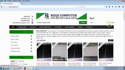 Jual Baterai Laptop Original Toshiba Satellite L650, L655, L670, L675