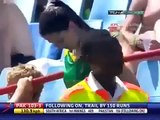 Look What Happened With Girl Sleeping In Cricket Stadium During World Cup Match