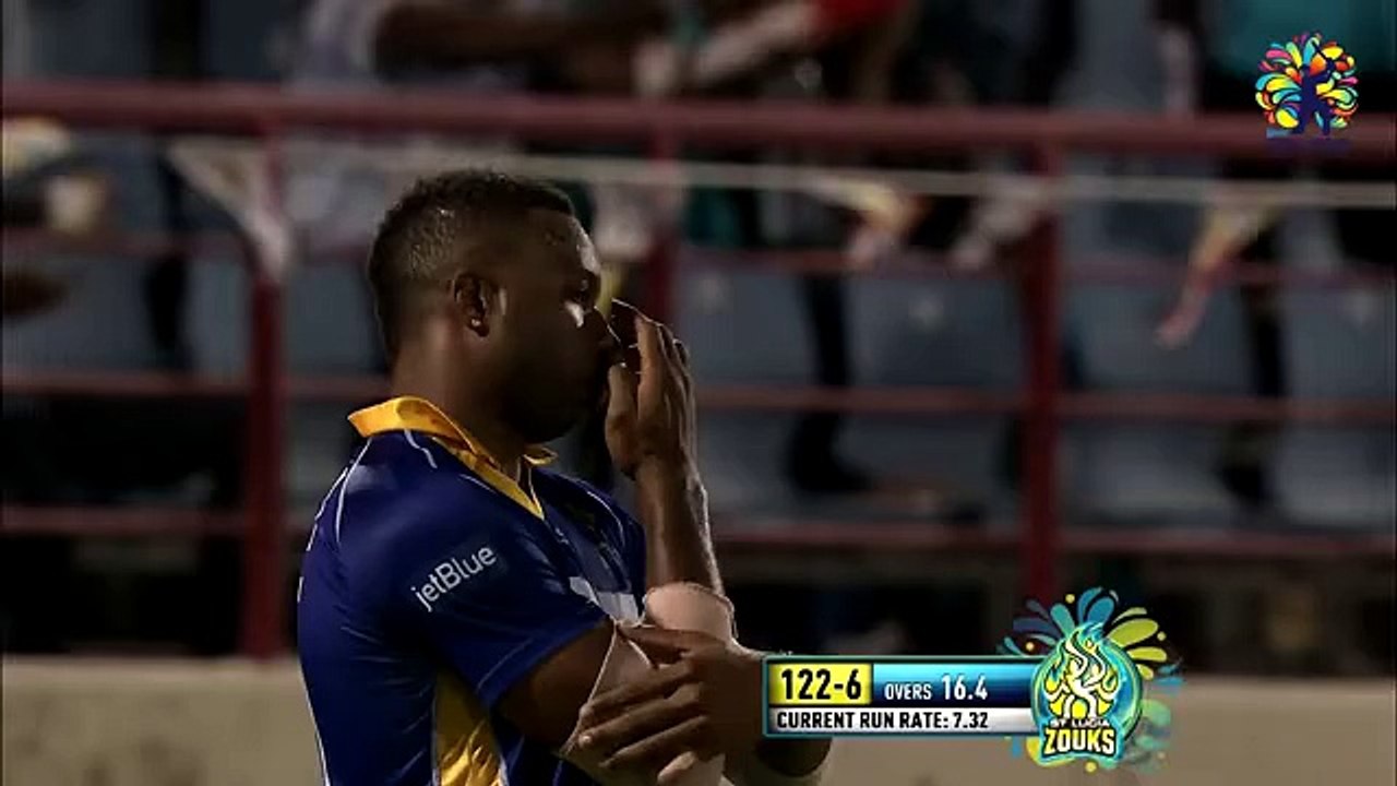 Sohail Tanvir 18-ball 50 vs Barbados Tridents Game  17 CPL15