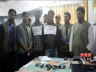 বান্দরবানে অস্ত্র-মাদকসহ সন্ত্রাসী বুলু ও তার সহযোগী আটক