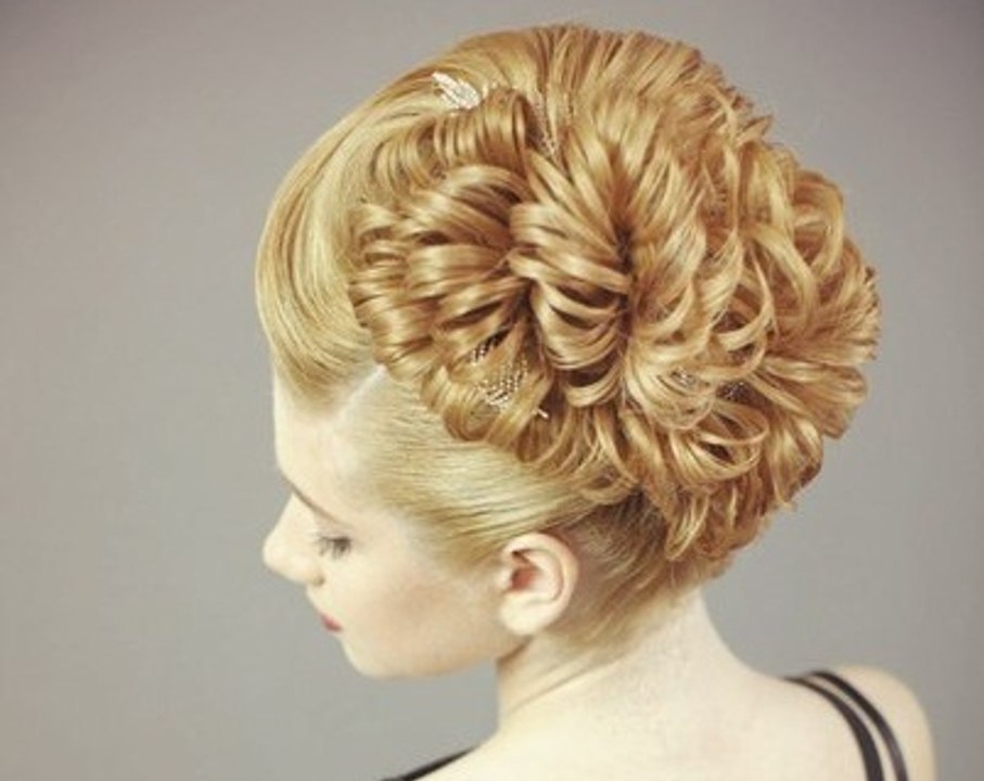 Glam Updo Hairstyle Tutorial