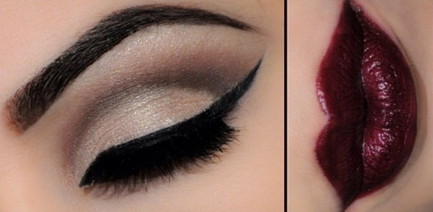 Dramatic Holiday Smokey Eye Makeup Tutorial