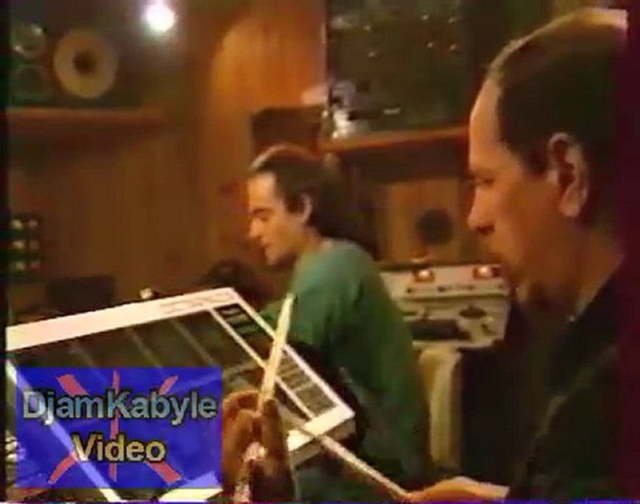 Arezki Baroudi,Hachemi Bellali et Rabah Khalfa (En Studio)