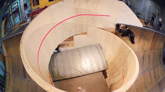 Tony Hawk Skates First-Ever Horizontal Loop! Great Skateboard Trick