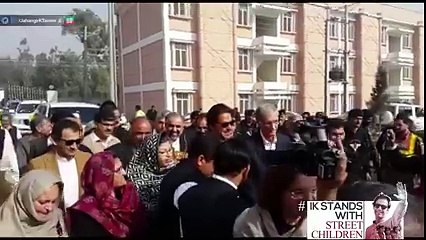 Imran Khan inaugurates Zamung Kor in Peshawar. To Protect Street Child