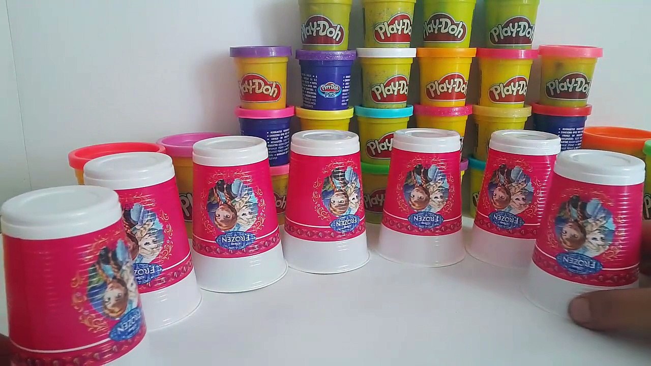 Playdoh Rainbow Renkleri Öğrenelim Oyun Hamuru FROZEN