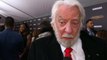 The Hunger Games Mockingjay Part 2 New York Premiere Interview - Donald Sutherland