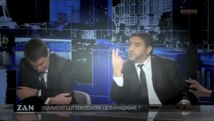Eric Zemmour face à un imam déclarant que l'Islam n'a rien à voir avec les attentats
