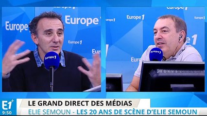 Elie Semoun : "C'est presqu'un acte citoyen de venir à un spectacle aujourd'hui"