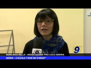 ANDRIA | A scuola 'I doni dei D'Angiò'